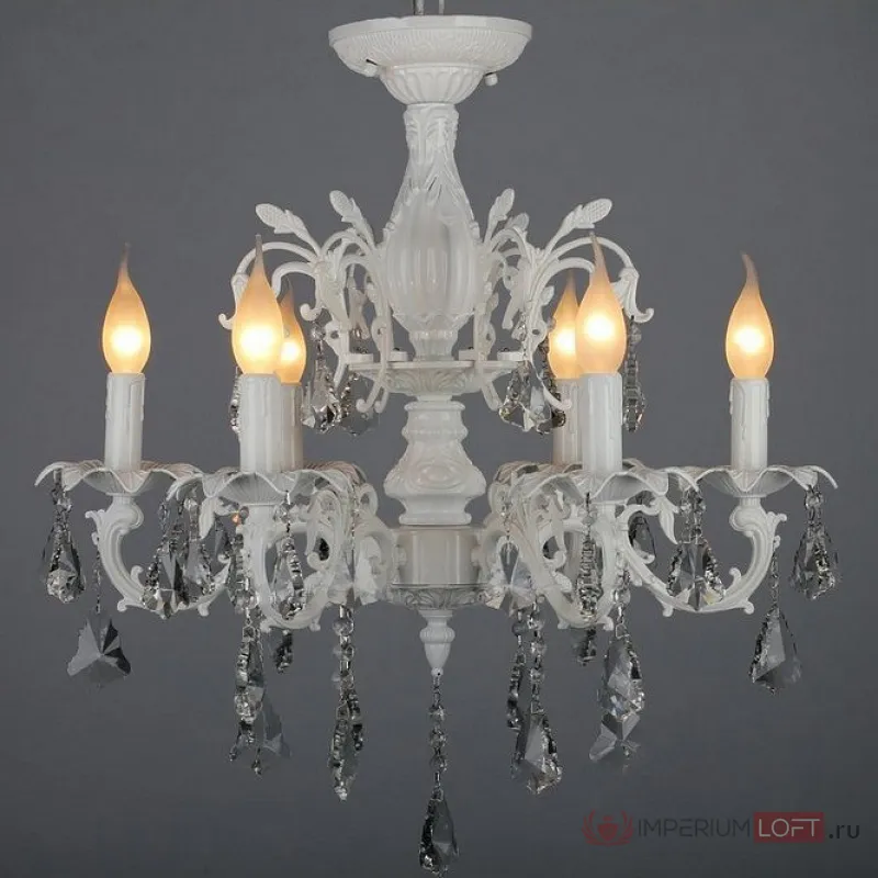 Подвесная люстра Omnilux Catanzaro OML-30807-06 Цвет арматуры белый от ImperiumLoft