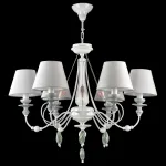 Подвесная люстра Maytoni Adelia ARM540-06-W Цвет арматуры белый Цвет плафонов белый от ImperiumLoft