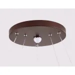 Подвесной светильник Ambrella Crystal FF11 Цвет плафонов коричневый Цвет арматуры коричневый от ImperiumLoft