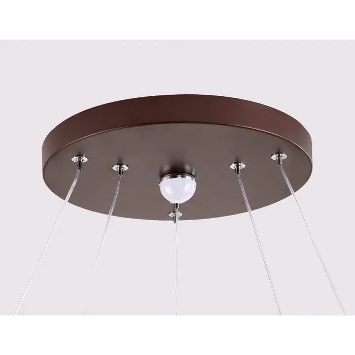 Подвесной светильник Ambrella Crystal FF11 Цвет плафонов коричневый Цвет арматуры коричневый от ImperiumLoft