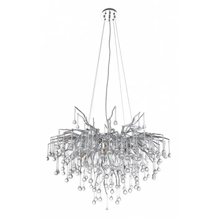 Подвесная люстра Divinare Salice 3132/26 SP-10 Цвет арматуры Серый Цвет плафонов Неокрашенный от ImperiumLoft
