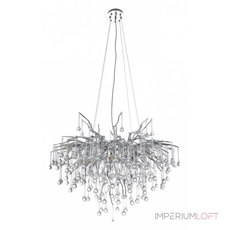 Подвесная люстра Divinare Salice 3132/26 SP-10  Подвесная люстра Divinare Salice 3132/26 SP-10