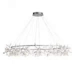Подвесная люстра ST-Luce Rafina SL379.103.324 Цвет арматуры серебро Цвет плафонов белый от ImperiumLoft