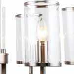 Подвесная люстра Stilfort Vase 1046/11/06P Цвет плафонов серый Цвет арматуры черный