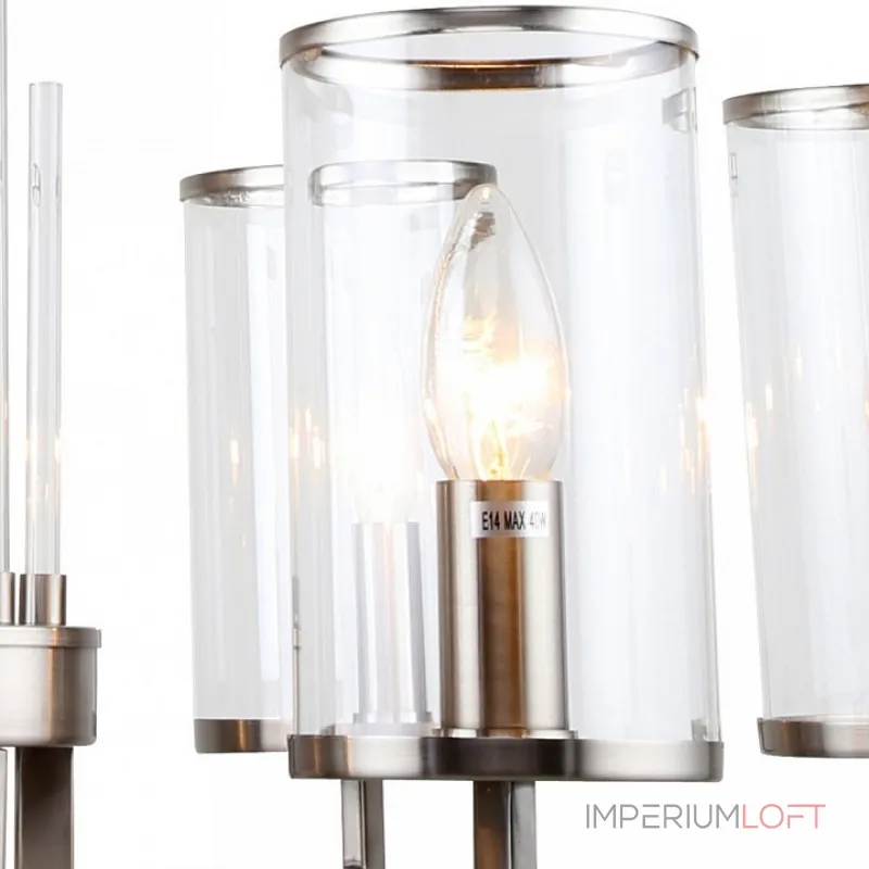 Подвесная люстра Stilfort Vase 1046/11/06P Цвет плафонов серый Цвет арматуры черный