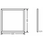 Светильник для потолка Армстронг Deko-Light Panel 170923 Цвет арматуры белый Цвет плафонов белый от ImperiumLoft