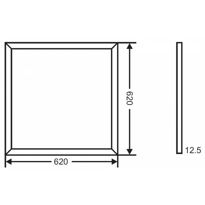 Светильник для потолка Армстронг Deko-Light Panel 170923 Цвет арматуры белый Цвет плафонов белый от ImperiumLoft