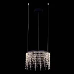 Подвесной светильник Lucia Tucci Eclipse eclipse 1671.1 D400 LED Цвет плафонов прозрачный Цвет арматуры черный от ImperiumLoft