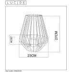 Настольная лампа декоративная Lucide Reda 78598/01/30