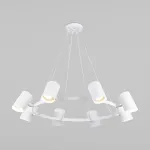 Подвесная люстра Eurosvet Splay 70147/8 белый от ImperiumLoft