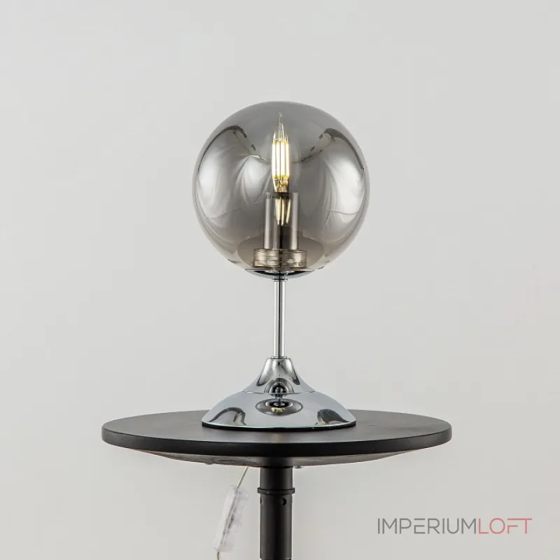 Настольная лампа декоративная Citilux Томми CL102810 Цвет арматуры хром Цвет плафонов серый от ImperiumLoft Настольная лампа декоративная Citilux Томми CL102810 Цвет арматуры хром Цвет плафонов серый от ImperiumLoft