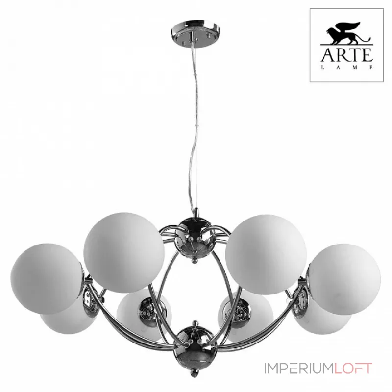 Подвесная люстра Arte Lamp Palla A9432SP-8CC Подвесная люстра Arte Lamp Palla A9432SP-8CC
