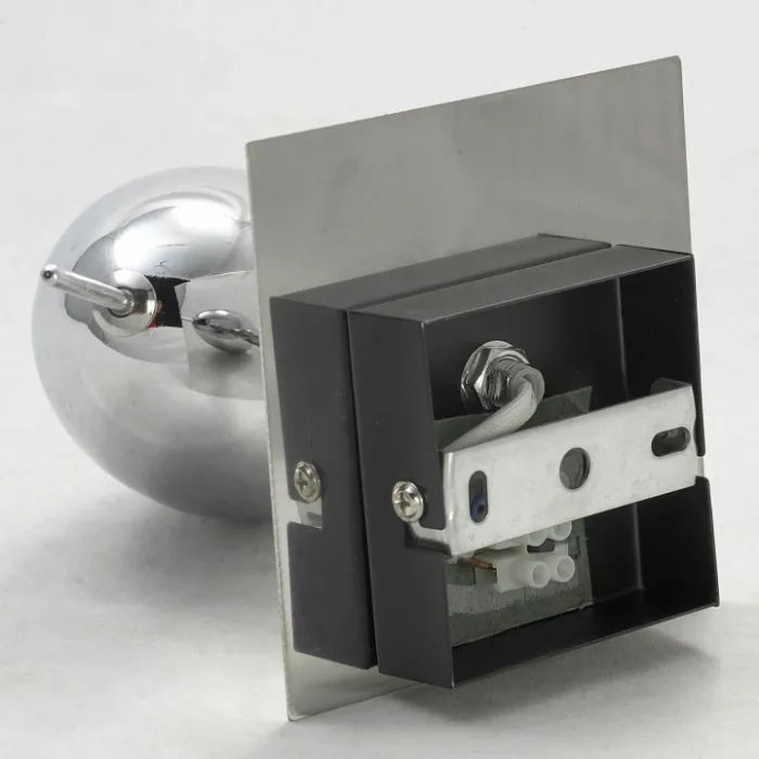 Спот Lussole Baron LSN-4301-01 Цвет арматуры хром Цвет плафонов хром от ImperiumLoft