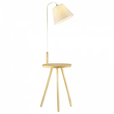 Стол журнальный с торшером Odeon Light Kalda 4667/1F Цвет арматуры кремовый Цвет плафонов кремовый