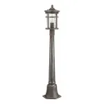 Наземный низкий светильник Odeon Light Virta 4044/1F Цвет арматуры черный Цвет плафонов черный от ImperiumLoft