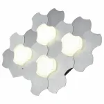 Бра Vele Luce Pala 742 2 VL8045W04 Цвет арматуры серебро Цвет плафонов серебро от ImperiumLoft