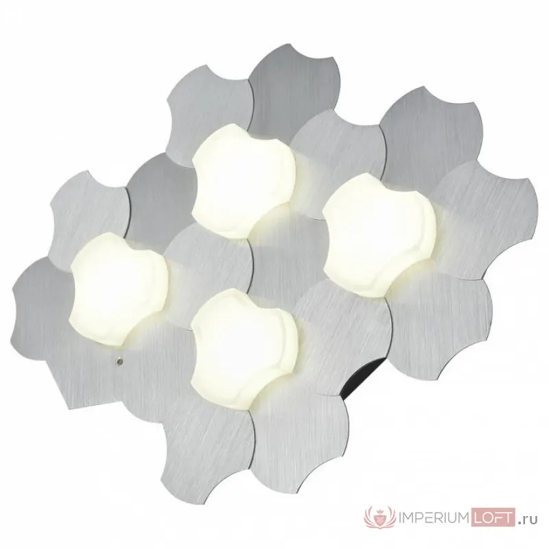 Бра Vele Luce Pala 742 2 VL8045W04 Цвет арматуры серебро Цвет плафонов серебро от ImperiumLoft