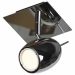 Спот Lussole Baron LSN-4301-01 Цвет арматуры хром Цвет плафонов хром от ImperiumLoft