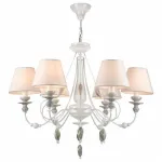 Подвесная люстра Maytoni Adelia ARM540-06-W Цвет арматуры белый Цвет плафонов белый от ImperiumLoft