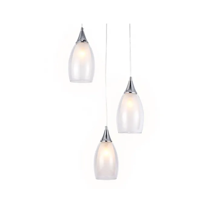 Подвесной светильник Ambrella Traditional 9 TR3548 Цвет плафонов прозрачный Цвет арматуры хром от ImperiumLoft