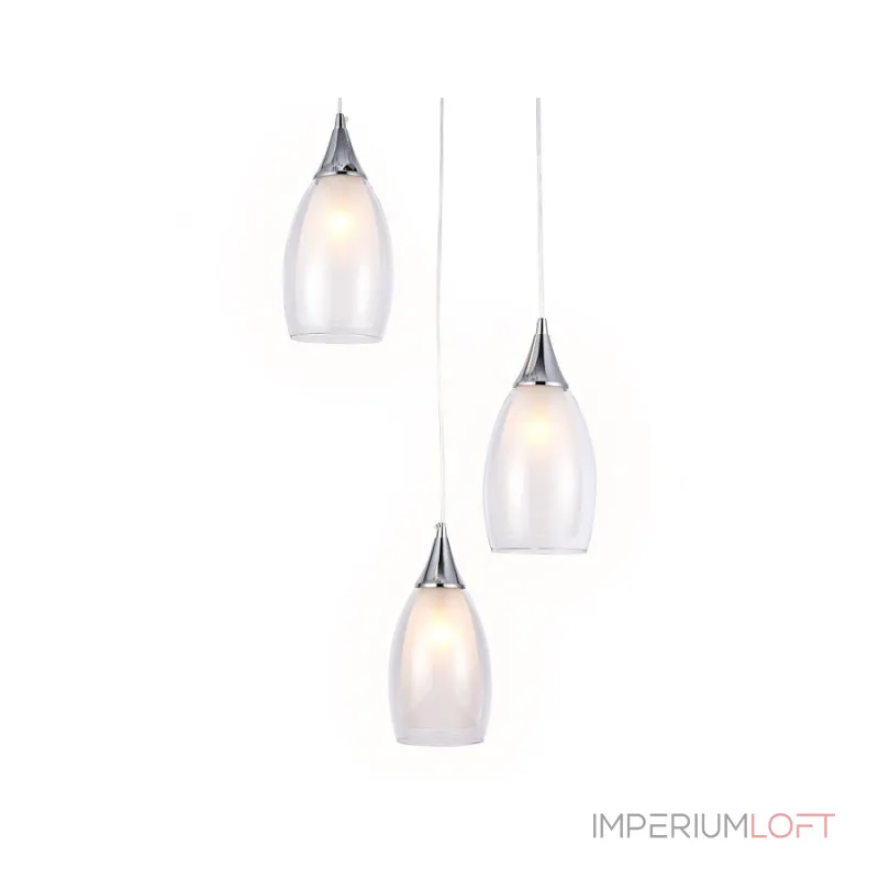 Подвесной светильник Ambrella Traditional 9 TR3548 Цвет плафонов прозрачный Цвет арматуры хром