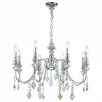 Подвесная люстра Lucia Tucci Maya MAYA 4450.8 chrome