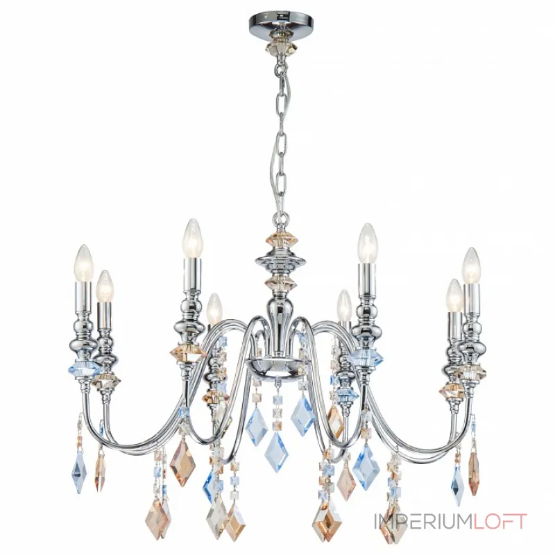 Подвесная люстра Lucia Tucci Maya MAYA 4450.8 chrome