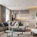 Торшер Odeon Light Caramella 1 5416/68FL от ImperiumLoft