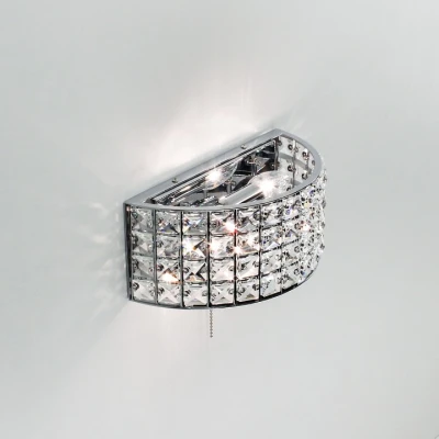 Накладной светильник Citilux Портал CL324301 Цвет арматуры хром Цвет плафонов прозрачный