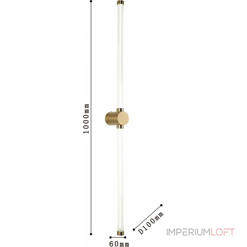 Бра Favourite Lignum 3057-3W от ImperiumLoft