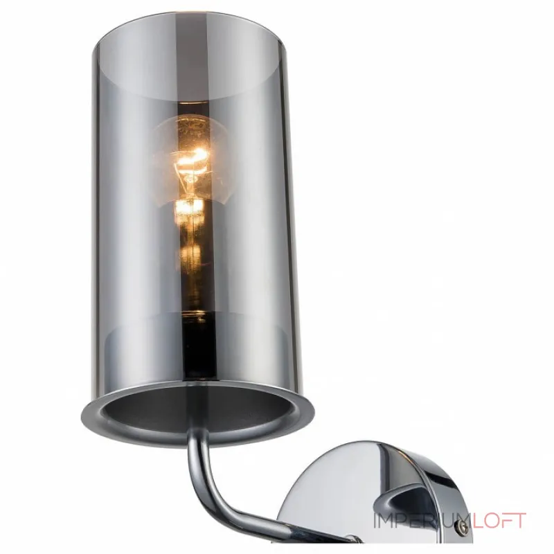 Бра Vele Luce Licia VL1923W01 Цвет арматуры хром Цвет плафонов серый Бра Vele Luce Licia VL1923W01 Цвет арматуры хром Цвет плафонов серый