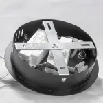 Подвесной светильник Lussole River LSP-8391 Цвет арматуры черный Цвет плафонов белый от ImperiumLoft