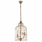 Подвесной светильник Arte Lamp Gabbia A1865SP-3BG
