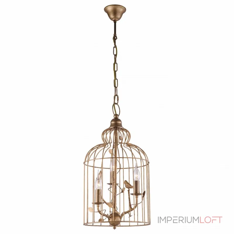 Подвесной светильник Arte Lamp Gabbia A1865SP-3BG Подвесной светильник Arte Lamp Gabbia A1865SP-3BG