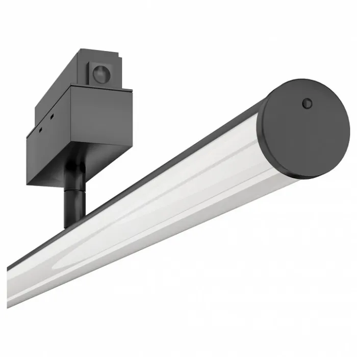 Светильник на штанге Maytoni Track lamps 3 TR026-2-10B3K Цвет арматуры черный Цвет плафонов белый от ImperiumLoft