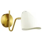 Бра Lumion Madison 4540/1W Цвет плафонов белый Цвет арматуры латунь