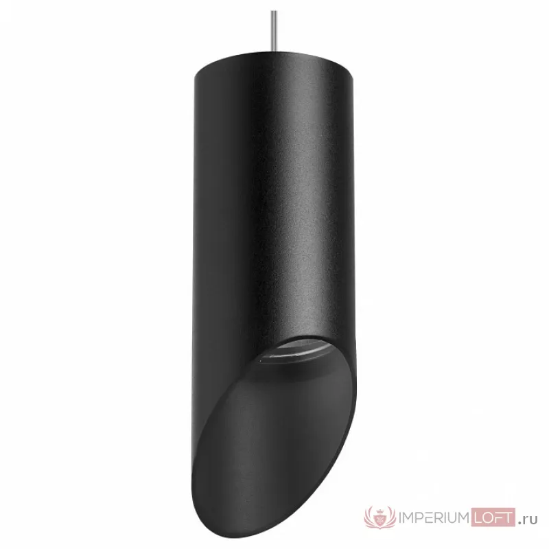 Подвесной светильник Lightstar Rullo RP43737 Цвет плафонов черный Цвет арматуры черный от ImperiumLoft