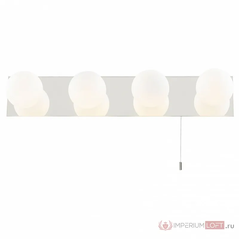 Накладной светильник Arte Lamp Aqua A4444AP-4CC Цвет арматуры хром Цвет плафонов белый от ImperiumLoft