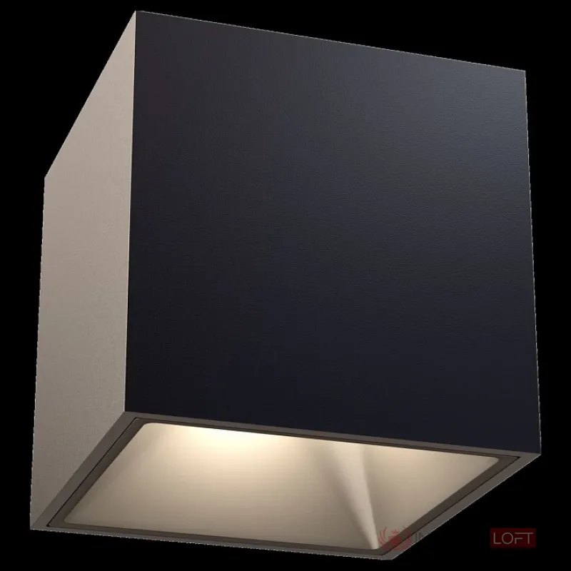 Накладной светильник Maytoni Cover C065CL-L12B3K Цвет арматуры черный Цвет плафонов черный от ImperiumLoft
