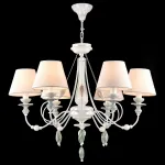 Подвесная люстра Maytoni Adelia ARM540-06-W Цвет арматуры белый Цвет плафонов белый от ImperiumLoft
