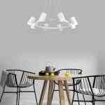 Подвесная люстра Eurosvet Splay 70147/8 белый от ImperiumLoft
