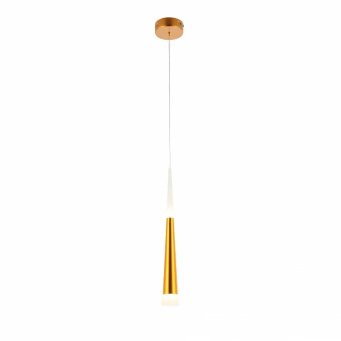 Подвесной светильник EVOLUCE Orpelo SLE200103-01 Цвет арматуры золото Цвет плафонов белый от ImperiumLoft