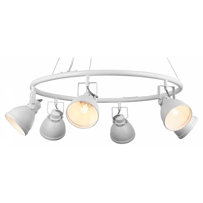 Подвесная люстра Freya Roslyn FR4003PL-06W Цвет плафонов белый от ImperiumLoft