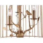 Подвесной светильник Arte Lamp Gabbia A1865SP-3BG