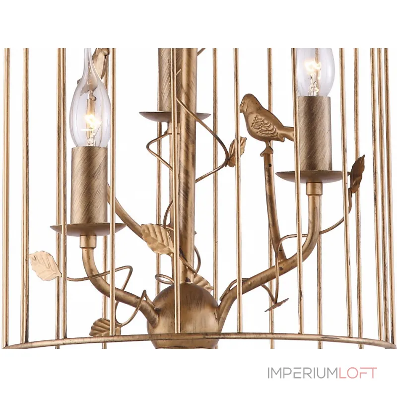 Подвесной светильник Arte Lamp Gabbia A1865SP-3BG Подвесной светильник Arte Lamp Gabbia A1865SP-3BG