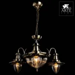 Подвесная люстра Arte Lamp Fisherman A5518LM-2-3AB Цвет арматуры бронза Цвет плафонов прозрачный от ImperiumLoft