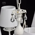 Подвесная люстра MW-Light Виталина 8 448012106 Цвет арматуры золото Цвет плафонов белый от ImperiumLoft
