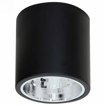 Накладной светильник Luminex Downlight Round 7243 Цвет плафонов черный