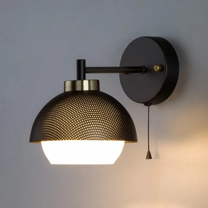 Бра Eurosvet Nocciola 70106/1 черный от ImperiumLoft