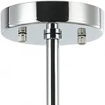 Люстра на штанге Stilfort Saturn 2125/09/09P Цвет плафонов белый Цвет арматуры хром